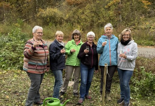 Baumpflanz-Challenge der LandFrauen Bollingen