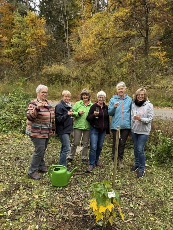 Baumpflanz-Challenge der LandFrauen Bollingen
