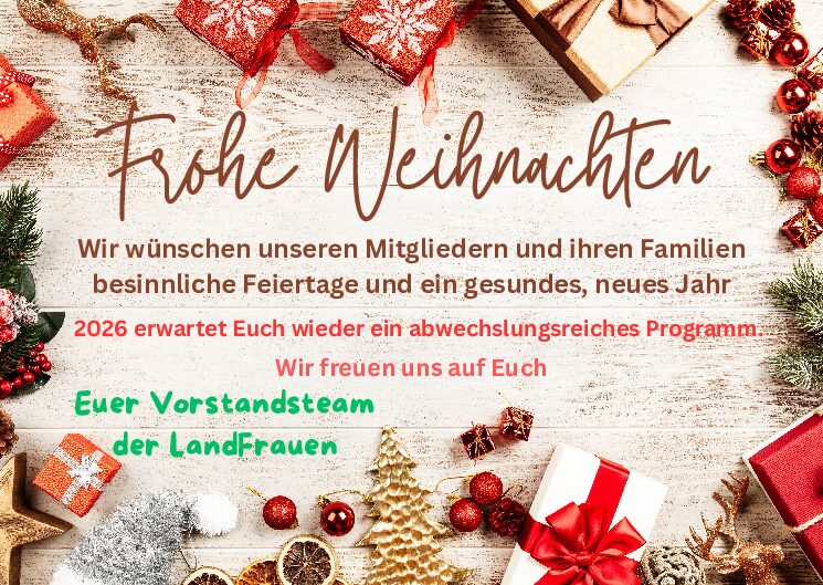 Weihnachtsgrüße des OV Merklingen