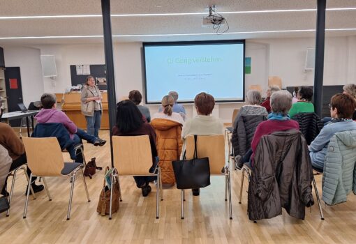 Vortag und neues sportliches Angebot des OV Merklingen weckt großes Interesse