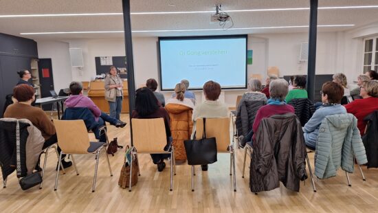 Vortag und neues sportliches Angebot des OV Merklingen weckt großes Interesse