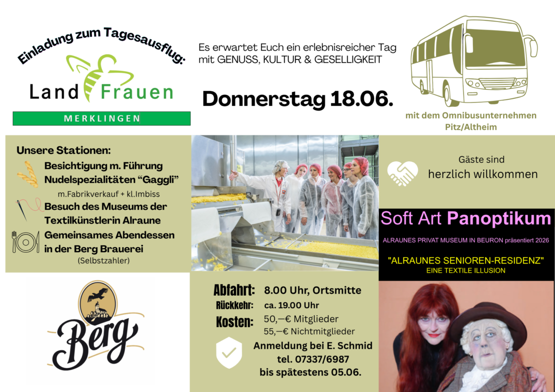 Einladung zum Tagesausflug 5