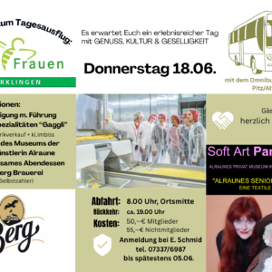 Einladung zur Tageslehrfahrt des OV Merklingen