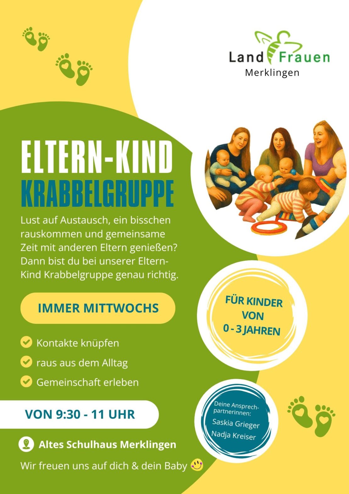 Flyer Krabbelgruppe NEU